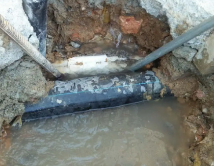 泰顺测漏水之水管漏水